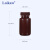 广口加厚塑料瓶HDPE塑料大口圆瓶聚PP白棕色样品留样瓶半透明试剂瓶8 5 30 60 125 HDPE(棕色)125ml,10个洁净包装