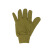 榕茂和 绒手套冬季防寒保暖手套军绿色劳保手套棉绒手套