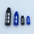 气动元件电磁阀塑料消声器蓝色黑色1分2分3分4分1/8 1/4 3/8 1/2 2分黑色1/4小体