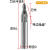锥度球头刀10柄5度20度30倒角数控雕刻不锈钢钨钢合金立铣刀涂层 R3.0_30_10D_60L_刃长 双边角度