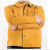 威仕盾 焊接上衣 金黄色或炭啡色牛皮防火线焊工上衣 W-2130 1件 XXL 