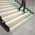 斯铂格 直角pvc楼梯防滑条 自粘硅胶橡胶L型防滑条 台阶包边止滑条 绿色灰底 长1米 宽6*3cm 可定制 BGT-67