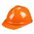 WXSITEAN(斯特安)安全帽 新国标ABS002 防砸透气 工业头盔电力工程工地建筑施工 V型透气款桔色