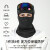七格匠 滑雪面罩磁铁吸附护脸保暖透气防风摘脱便捷骑行围脖防寒头套 经典黑-L 