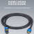 HDMI高清线4K数据线连接机投影仪机顶盒加长米光纤视频线 蓝色2.0版4K 1.5米