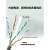 六类网络跳线CAT6千兆红色黄色蓝色灰色1米2米3米5米电脑网线 灰色 1.5m