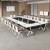 创圣折叠培训桌移动办公桌长条桌教育机构会议桌拼接培训桌椅学生课桌