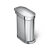 定制Simplehuman 办公客厅厨房卫生间脚踏45/40/5超薄垃圾桶 银色45L超薄垃圾桶