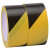 蓓尔蓝  BQ128 5S定位胶带 PVC黑黄双色地板胶带斑马线警示划线胶布 宽60mm*33m 黄色