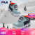 FILA斐乐童鞋儿童棉鞋冬季小童运动保暖加绒厚雪地靴