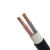 郑网 YJV22铜芯钢带电力电缆单多芯阻燃 国标 3*4+1*2.5 20米