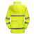 谋福 CNMF 安全反光分体雨衣雨裤套装 配肩灯和指挥手套 荧光黄 XL-175 