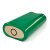 3.6V 3.7v 2P18650高能无记忆锂离子电池 适用于海洋王强光手电筒 绿色2P1865036V3800mAh充电电池1