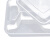 凯圣蓝 KSL-Q514 一次性分体带盖透明四格餐盒 150个/箱 1000ML