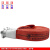 光华消防水带13-65-20/25米2.5寸13型红色高压消防带帆布耐磨水袋 20米长红色水带+接口