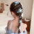 迪士尼（Disney）女童爱莎公主雪花珠珠发夹儿童洋气甜美冰雪发饰宝宝全 [2对]银色+蓝色