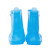 阿力牛 AZF86 PVC注塑一体成型防雨鞋套 加厚耐磨雨鞋套 蓝色高筒 L(38-39码) 