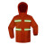 谋福 成人分体环卫安全反光警示雨衣雨裤套装 户外防水工作服雨衣可定制YGC03款 XL-175 715