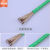 京势 晾衣绳包塑钢丝绳物业机构用拉紧绳 绿色 （3米一套）4mm