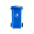 筑华工品 垃圾桶（蓝色） 120L 单位：个