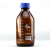 蜀牛蓝盖试剂瓶100-20000ml螺纹口玻璃丝口化学广口样品实验棕色 250ml透明蓝盖普通料