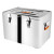 海斯迪克 不锈钢保温箱 冷藏保鲜箱外卖配送箱存储箱周转箱 65L HKCX-365