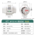 适用于管道风机排气扇工业斜流强力增压4/6寸厨房油烟8抽风 6寸节能款【接管150mm】 裸
