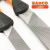 瑞典百固BAHCO锉刀小型钳工木工大钢锉细齿中齿粗齿平锉打磨工具 8寸200mm中齿平锉