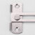 比鹤迖 BHD-7008 安全锁不锈钢插销防盗直角锁扣 3寸小号90°弯款 10个