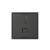 simon i7窄边框系列荧光灰面板 wifi路由器面板（百兆POE供电） 定制