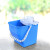 意大利CT施达CTAB25加厚圆头地拖桶拖把桶榨水桶家用塑料挤水脱水提水桶拖布桶 蓝色 25L桶(不含拖把)