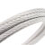 犀跃 304不锈钢钢丝绳 包装捆扎吊绳安全牵引绳 1米 7*19-10.0mm