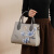 CENTURY KUDOS品牌轻奢新中式国风母节礼物包包女2024新款感妈妈包轻奢女士手提 灰色