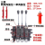DL15/DL20分配器多路阀ZL15液压手动换向阀叉车装载机铲车分配器 DL20三联 一单两双复位