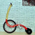 天颛荷兰走路自行车新运动创意个性站立式健身豹骑健跑车站着骑的三轮 灰色欧美版 20英寸