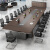 会议桌长桌简约现代大型接待桌洽谈培训桌条形板式会议室桌 5.0米*1.6米会议桌 加厚带储物柜