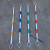 伸缩连接杆反光隔离杆PVC橡胶路锥警示杆交通安全标志桶 其他规格颜色定制