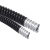欧华远 热镀锌包塑金属软管蛇皮管耐高温穿线管电线保护套管黑色波纹管20中标内径12MM(3/8)--100米