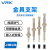 威尔克VRK WEJ系列吸盘支架金具带缓冲型直立金具支架配吸盘组合件金具 WEJ31-d6-WEM12-K-25-B3 白色硅胶 