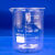 HKNA 烧杯 玻璃烧杯 耐高温刻度杯 加厚玻璃仪器 单位：组  25ml2个 