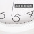 客厅表简现代大气家用2023年新款简约壁挂钟时尚白挂表挂墙时钟表 简约数字白框(国产机芯) 10英吋(直径25.5厘米)