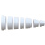 PVC变径大小头油烟机转换头变径排风管异径接头180转160 170 150 4(变径圈/80-150)