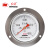 红旗（HONGQi） Y-100ZT轴向带前边 普通压力表1.6级 0-0.16mpa水压油压气压液压表	