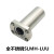 不锈钢直线轴承防水耐腐蚀SLMH8UU LMH10LUU LM12 LM16 20定制 304H法兰SLMH8UU 内径8外径15长