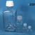 耐洁Nalgene方形试剂瓶采样瓶聚碳酸酯 可高压灭菌 透明 防漏刻度 2015-0060 60mI