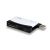 SSK飚王SCRM330高速USB30读卡器多合一可读CF卡SD相机 白加黑 USB20