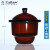 实验室棕色玻璃真空干燥器干燥皿防潮罐ml2102F2402F3002F3502F40 普通棕色180mm