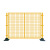 卡英 仓库隔离网 隔离栏 可移动护栏 围墙护栏网 底座款（含1柱1座） 1.5米高*3.0米宽
