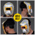 班工自动变光电焊面罩牛皮头戴式简易氩弧焊接工防烤脸护目设备 D1自动变光款