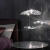 山头林村艺术灯 造型灯 意大利新款造型艺术玻璃吊灯餐厅卧室吧台展厅服装 直径30cm